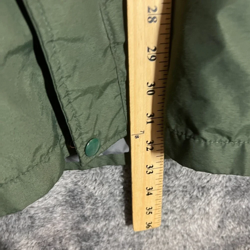 Vintage North Face Jacket Mens XL Green Goretex Made in USA Mountain Parka Hood